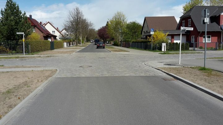 Triftstraße in Panketal, OT Zepernick